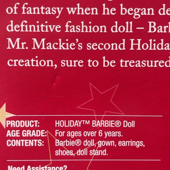 2006 Holiday Barbie by Bob Mackie NIB - Picture 6 of 11